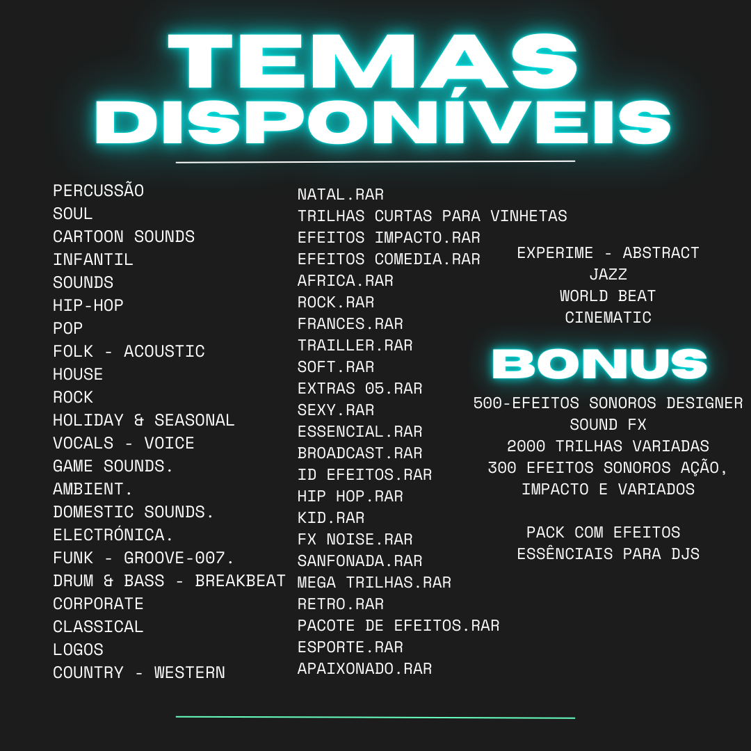 Temas disponíveis 1