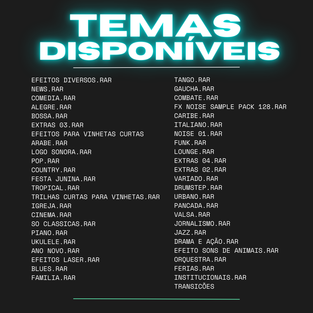 Temas disponíveis 2