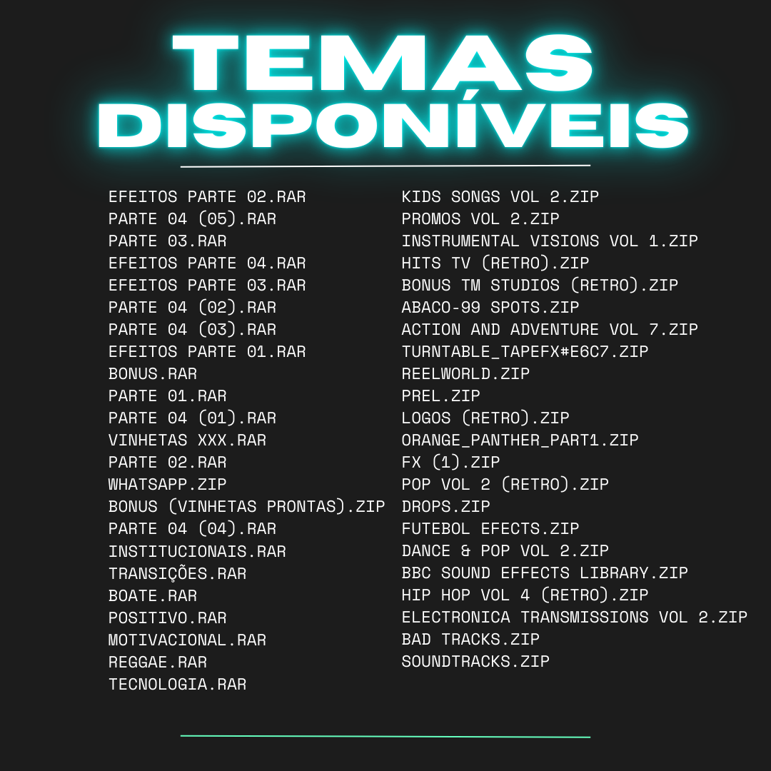 Temas disponíveis 3